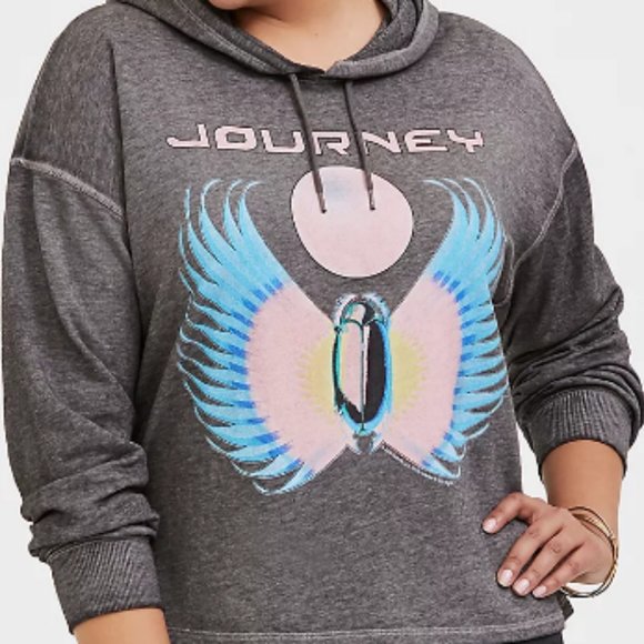 torrid Jackets & Blazers - ⭐HP⭐ TORRID - JOURNEY GREY HOODIE - Sz 1X